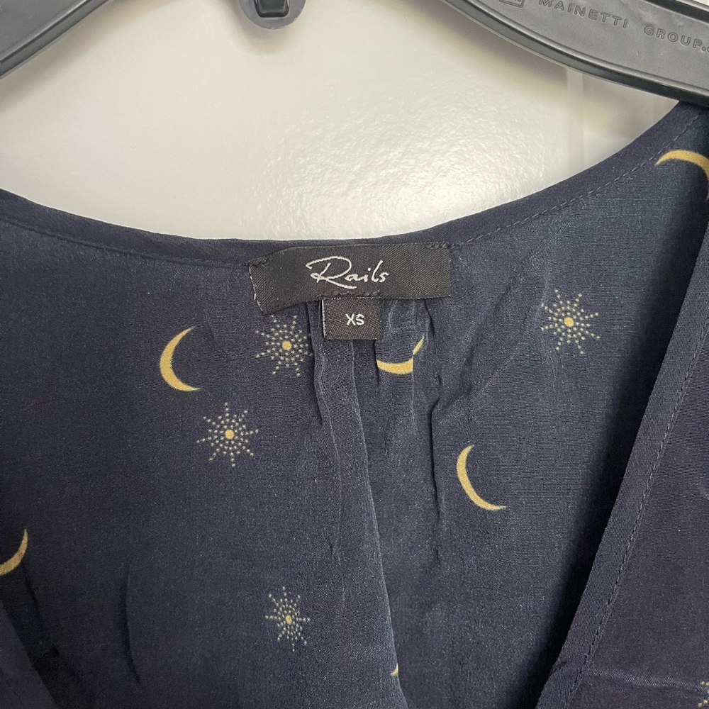 Rails Star And Moon Print Top - image 2